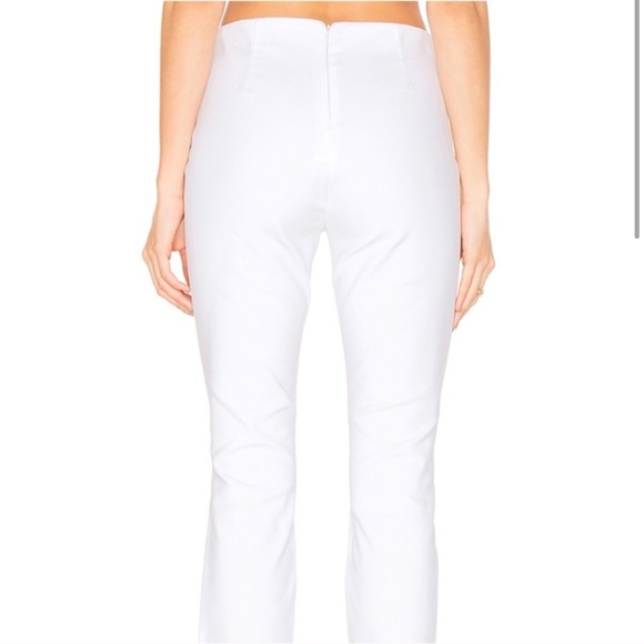 RAG & BONE White Simone Pants - Picture 2 of 4
